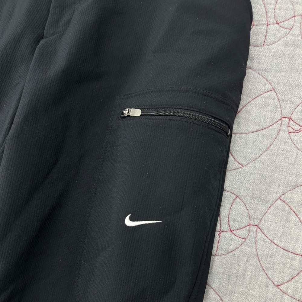 Nike Sphere Dry Athletic Pants Black Zippered Pocket / Womens Small‎ - Picture 2 of 10